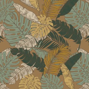 Toile tendue murale Feuilles tropicales nature, deuxième visuel